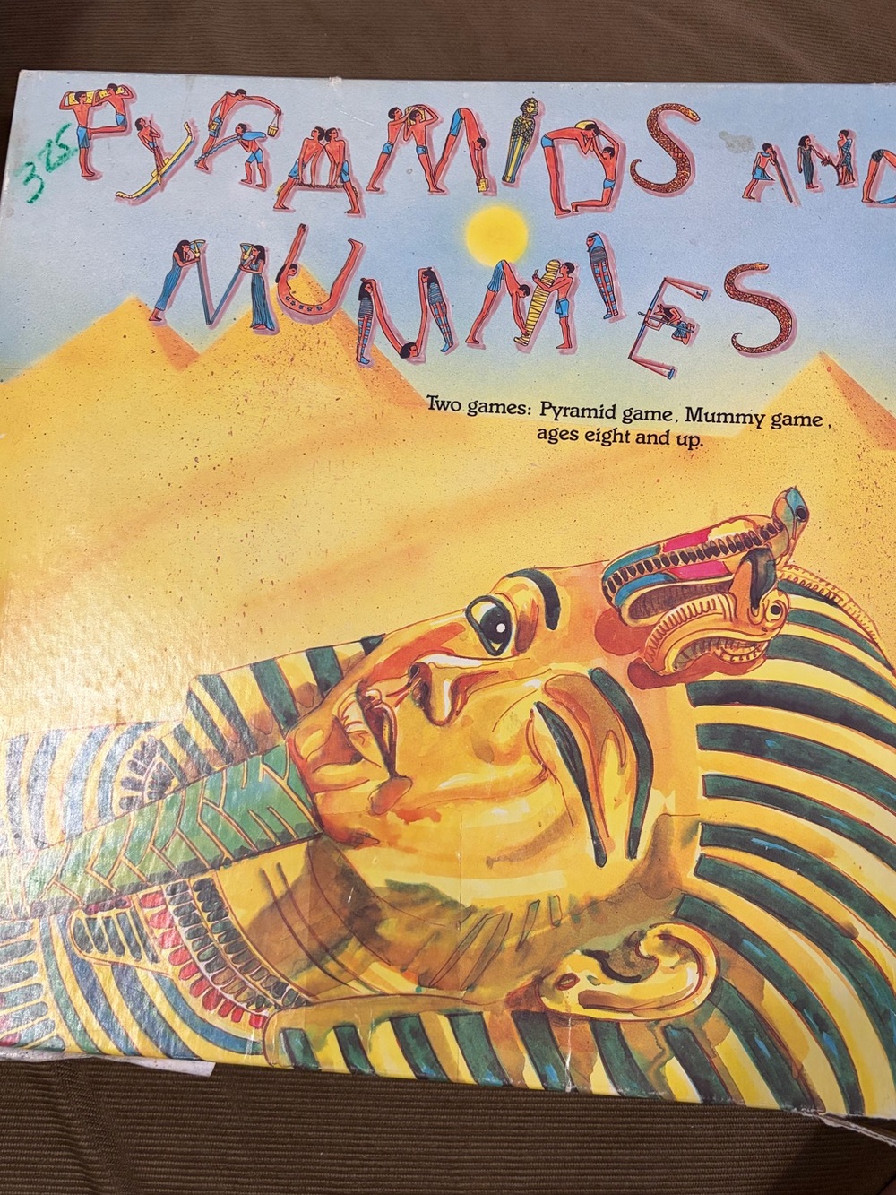 Vintage Game: Pyramids & Mummies Two Games/One Box Missing Pieces ~Please Read~